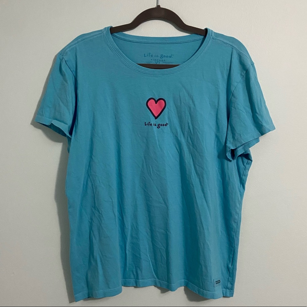 Life is Good Vintage Short Sleeve Tee - XL